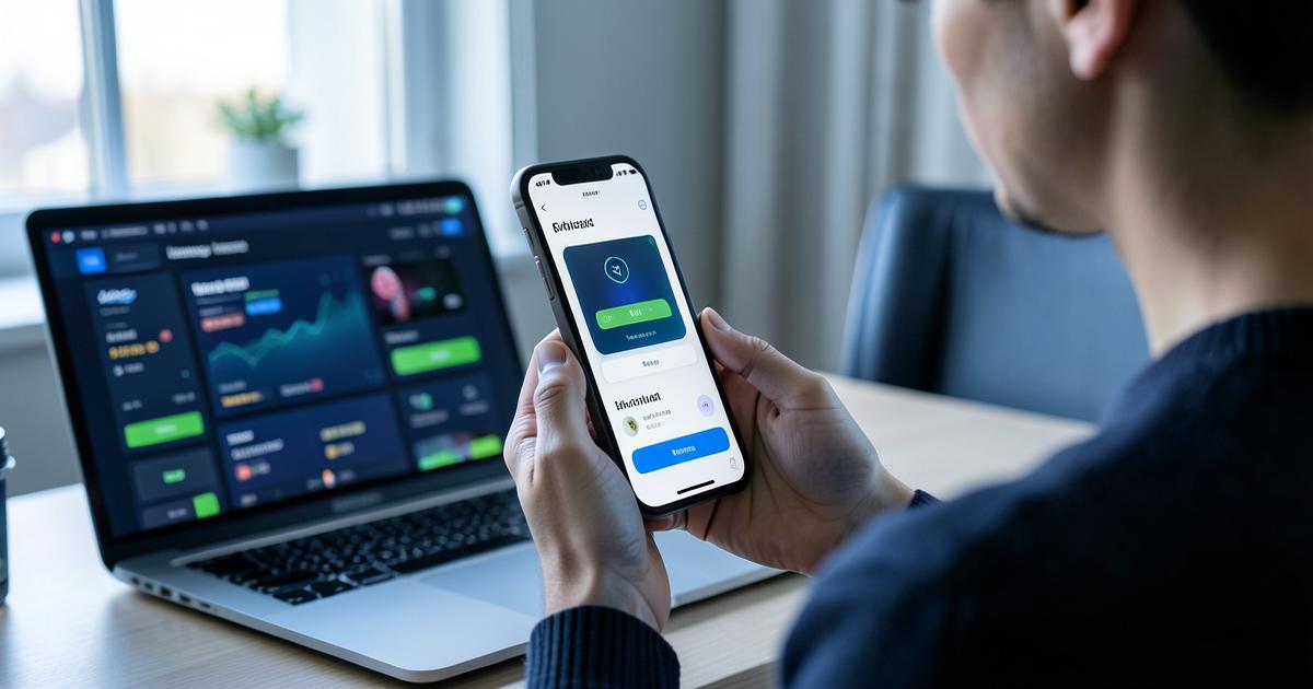 Pelaaja vahvistaa Skrill-lompakon talletuksen puhelimella nettikasinolla
